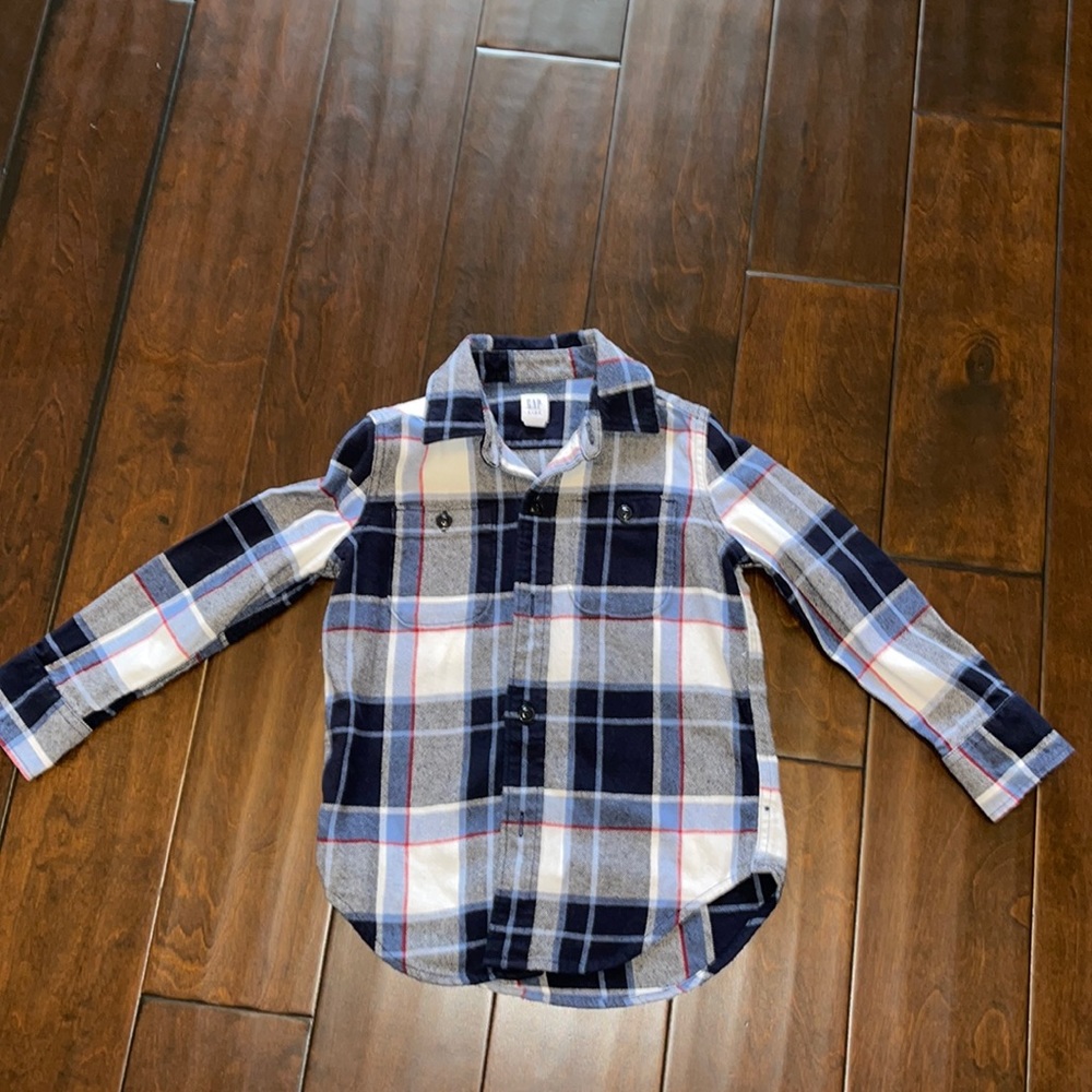 Boys flannel shirt